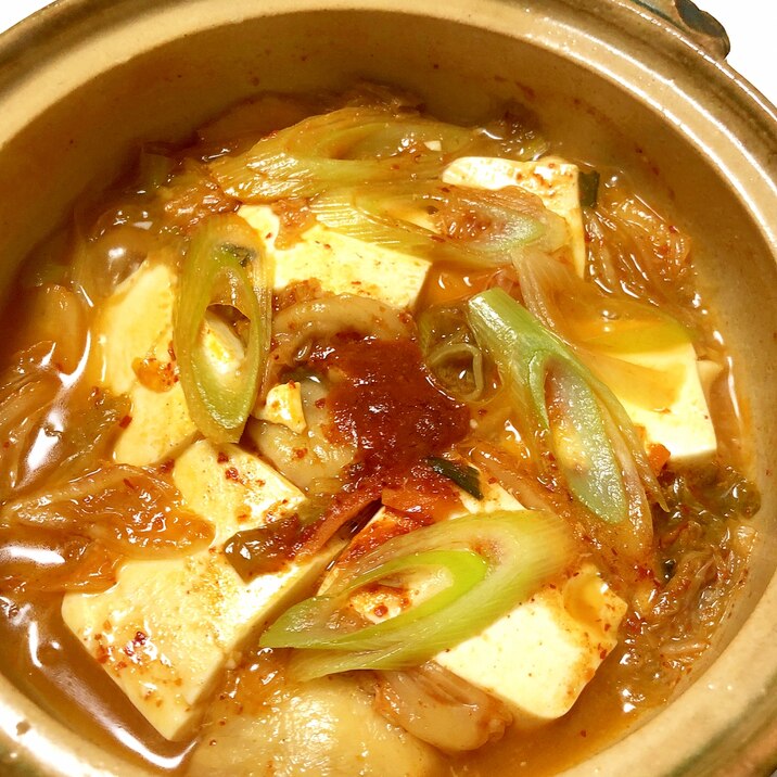 本格的なのに簡単 お一人様の豆腐チゲ 韓国料理 レシピ 作り方 By M H 楽天レシピ 本格的なのに簡単 お一人様の豆腐チゲ 韓国料理 レシピ 作り方 By M H 楽天レシピ